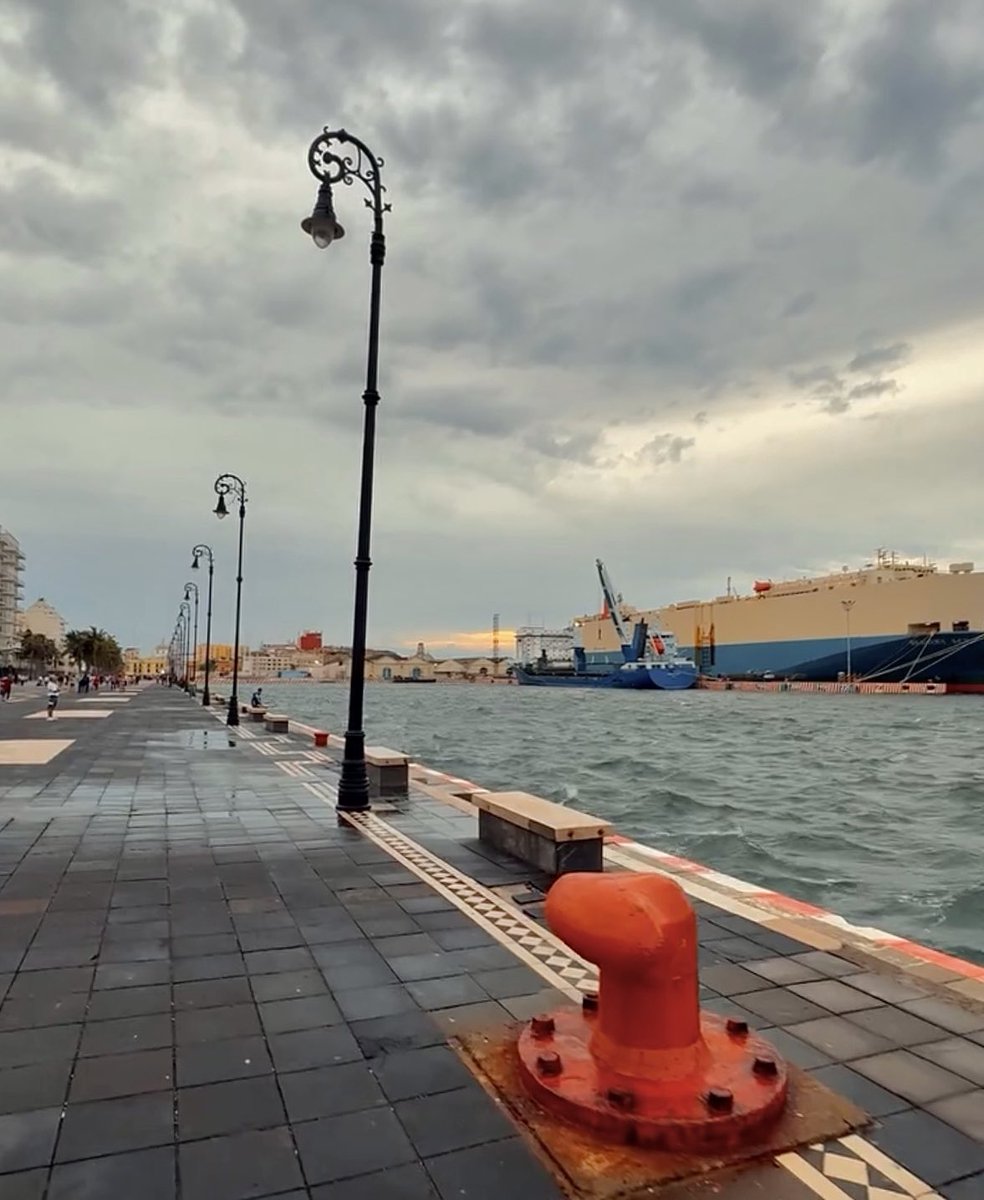 love_veracruz_'s tweet image. #Veracruz #Nublado #Malecon #Puerto