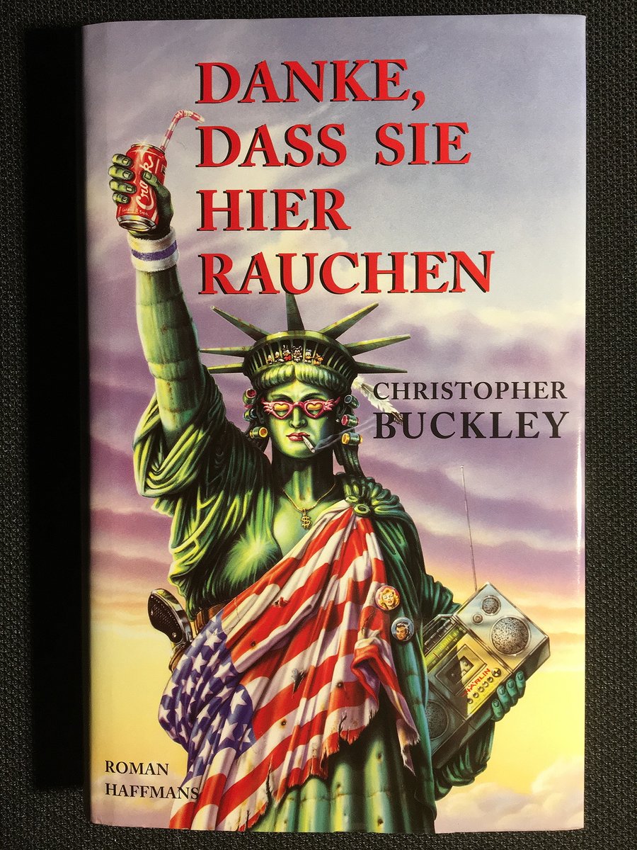 Wenn heutzutage im Film jemand raucht, dann ist das normalerweise ein Psychopath von Bulle mit Todesgelüsten, und am Ende hat er’s aufgegeben, weil er ein reizendes 6jähriges Waisenkind adoptiert hat, das ihm sagt, wie ungesund das sei.

Chr. Buckley: Danke, daß Sie hier rauchen