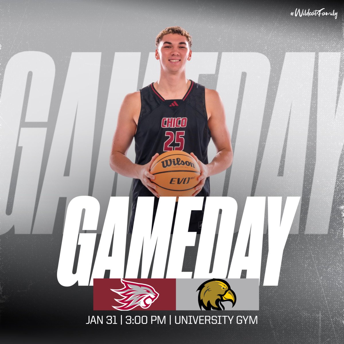 Chico State Men's Basketball tweet media