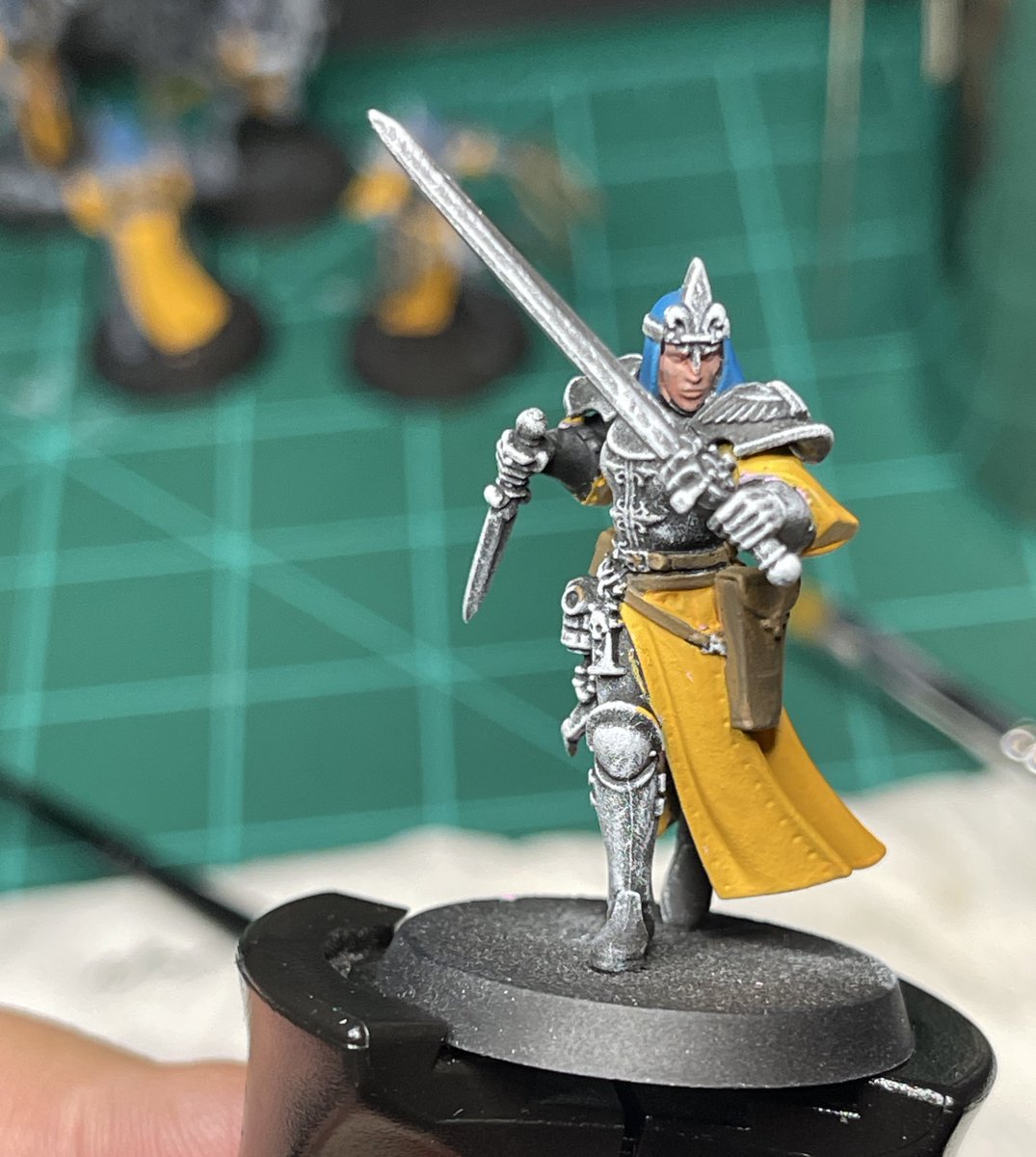 Folks may be asking where I’ve been?

I’ve been busy working on my sister novitiate kill team!
Sooon they shall be finished!! 

Also I signed up for a paralegal course, so that’s also a thing