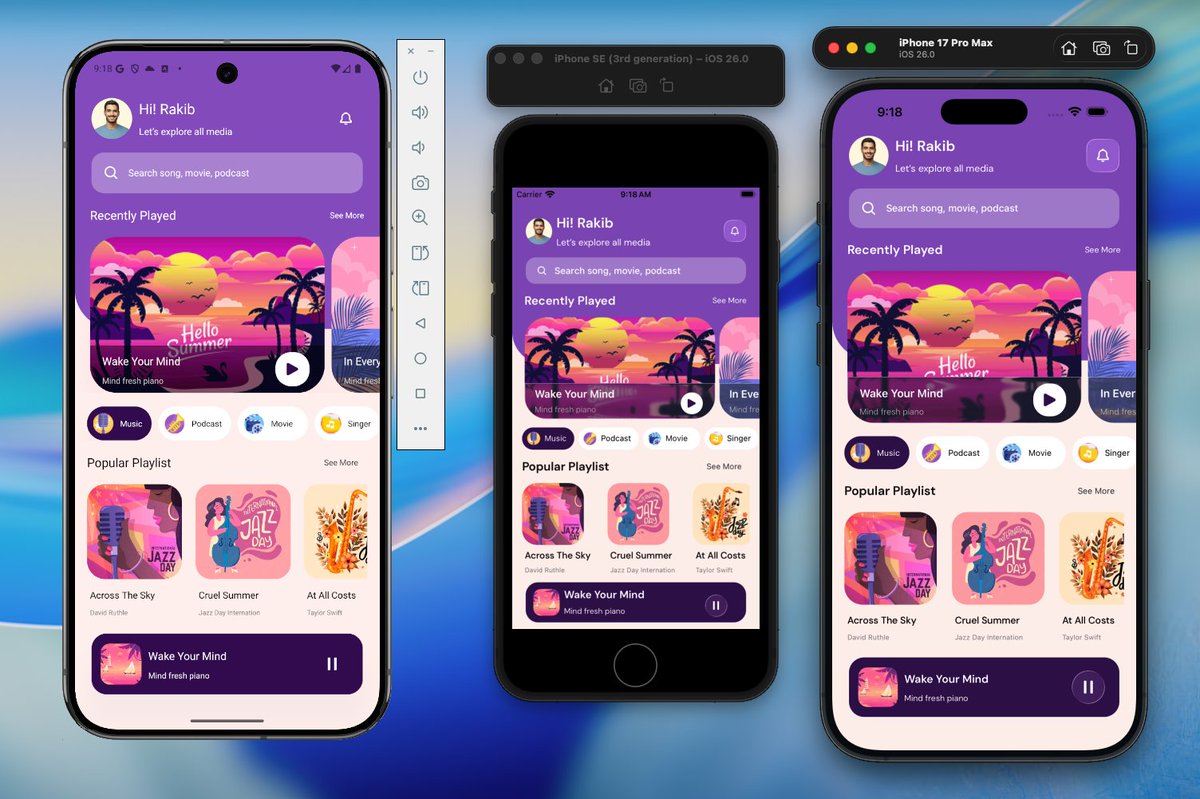 iambavith's tweet photo. @figma App created with @uimintapp fits everywhere 😁😁 https://t.co/kIXs1zBsLH