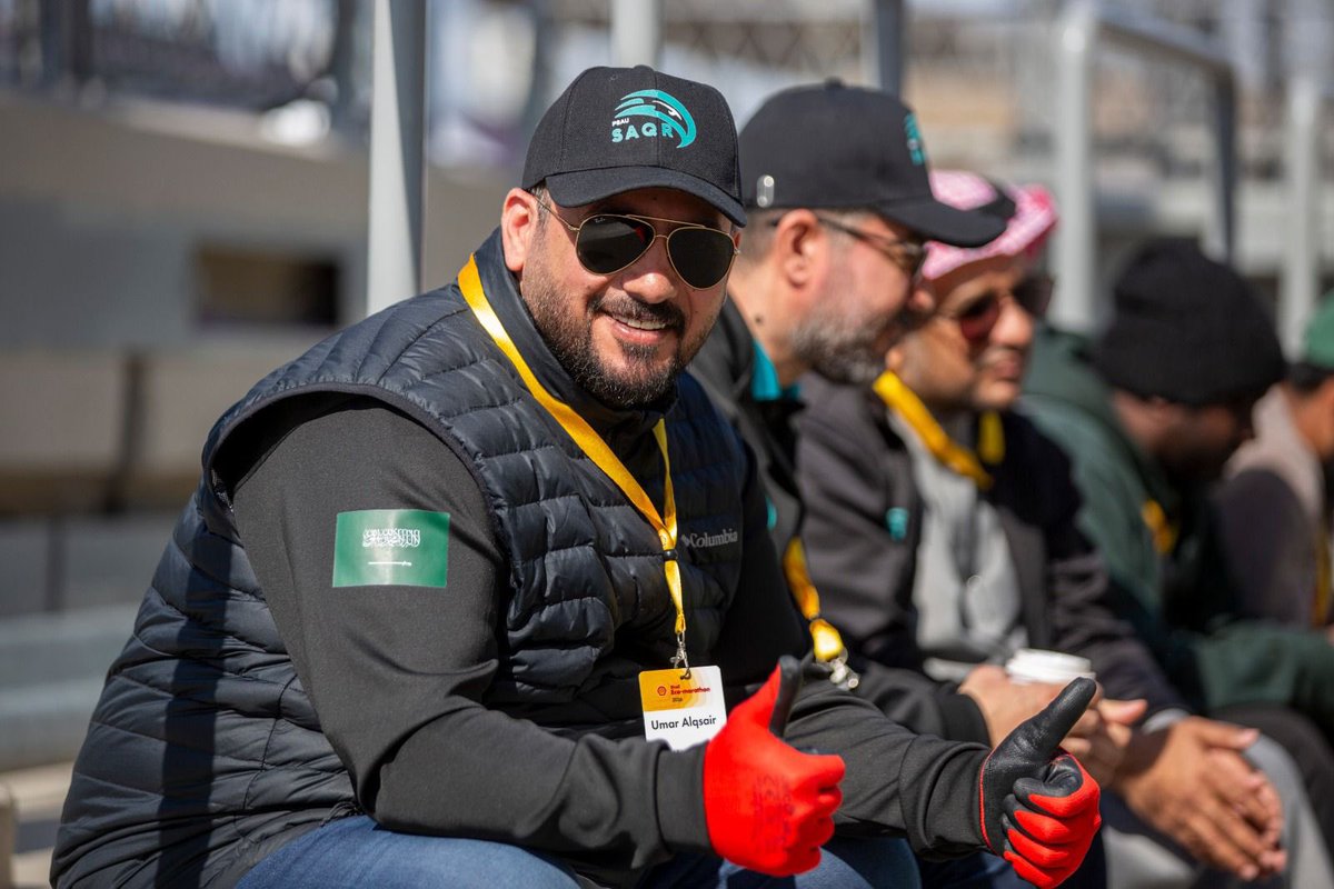 PSAU_EN's tweet photo. The College of Engineering developed two vehicles to compete in the #ShellEcoMarathon , participating in the Internal Combustion and Hydrogen categories. The internal combustion vehicle achieved an unprecedented fuel efficiency record, in addition to securing first place among Middle Eastern universities throughout the history of the competition.
@Shell_KSA