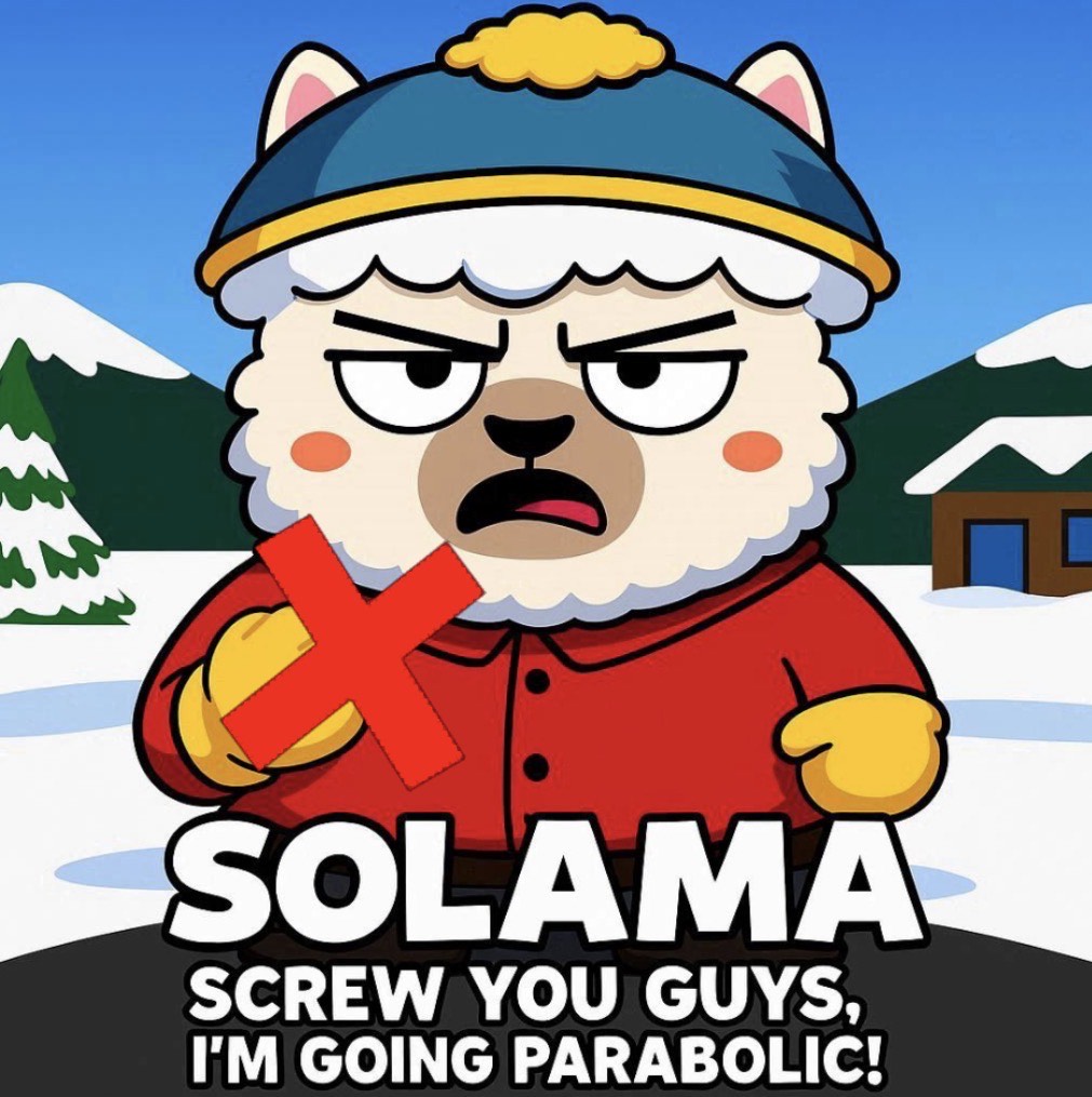 SolamaSPL's tweet photo. January acting like it forgot it's seed phrase!

$BTC stuck behind a tractor on a one‑lane road.

#Altcoins doing the mannequin challenge.

Market is colder than a hardware wallet in a snowbank.

$SOLAMA is ready to break resistance levels! https://t.co/V5jSPSTZSa