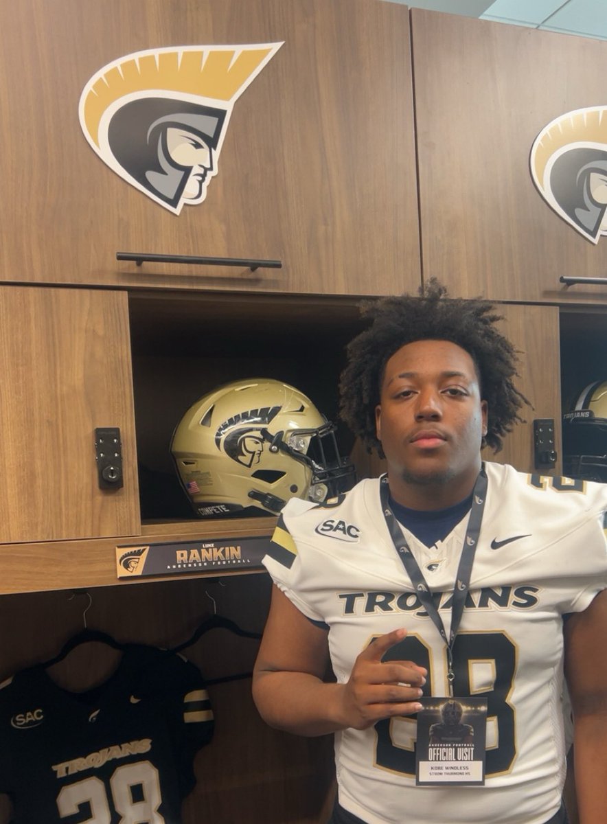 #AGTG After a good conversation earlier this week with <a href="/CoachFull3r/">Caleb Fuller</a> and a great Official Visit yesterday, I’m blessed to have received my first Offer (PWO) from Anderson University !!!
<a href="/awwebb12/">Andrew Webb</a> 
<a href="/ChampGMG/">Coach Champ Merriweather</a>