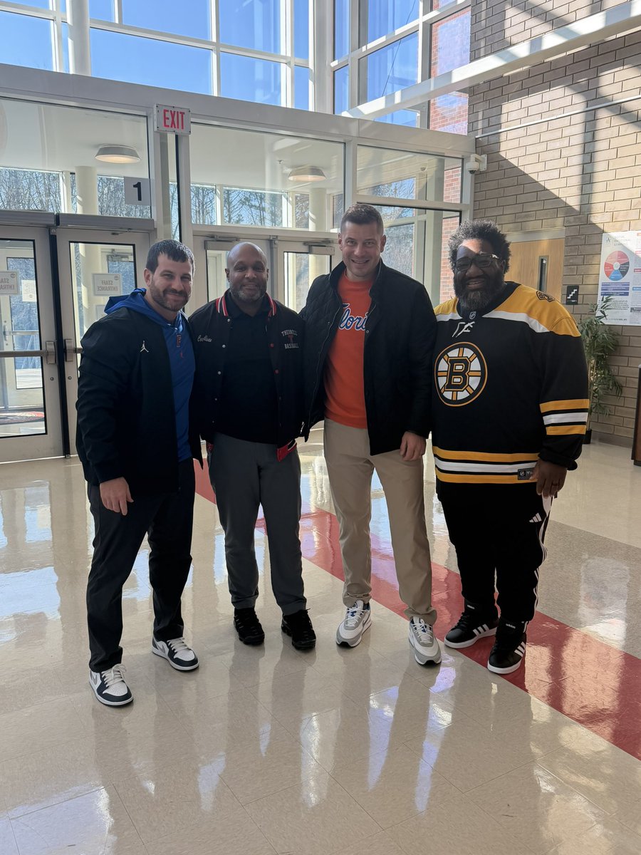 CoachMbj's tweet photo. Great Days on the Trail.
We appreciate HC Sumrall
&amp; DC Gasparato from the University of Florida, for stopping  by Panther Trail yesterday. 

@CoachJonSumrall 
@CoachGasparato 
@GatorsFB 
@DMTherrellFB https://t.co/yFlmpBfFTQ