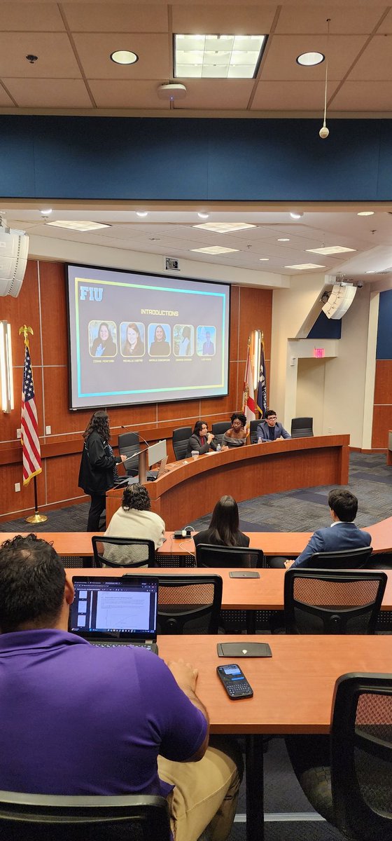 FIUdc's tweet image. What a day! ✨
Our team presented at the @fiucls Annual Leadership Summit with @goglobalFIU diving into Bringing the World to Washington and the value of DC experiences in a globalized workforce. Powerful conversations, real impact, and pathways to get involved.
#ImpactMatters