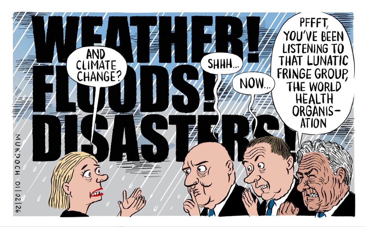 domesticanimal's tweet photo. Fact: Climate change is making the weather more extreme.
My #cartoon today #NZpol #ClimateChange #Floods #ClimateInaction https://t.co/xtIdkePsXq