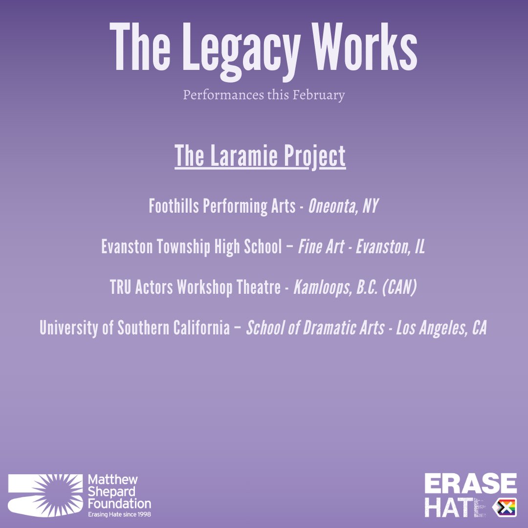 Matthew Shepard Foundation tweet media