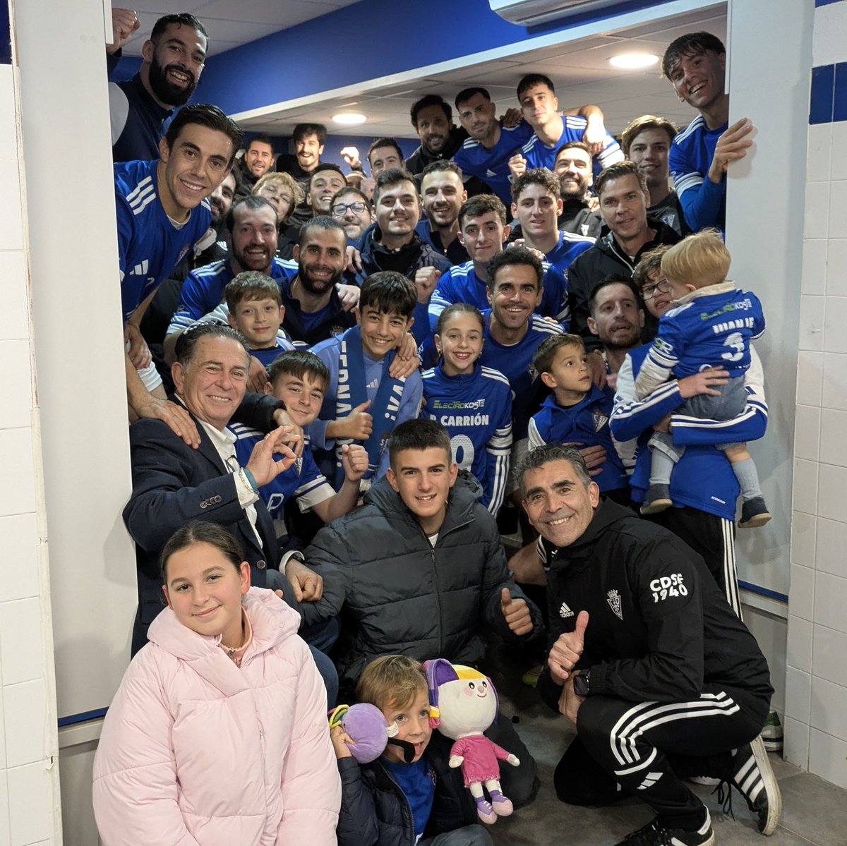 🦁 𝑬𝒍 𝒅𝒆𝒄𝒊𝒎𝒐𝒔𝒆𝒙𝒕𝒐 𝒓𝒖𝒈𝒊𝒅𝒐 𝒅𝒆𝒍 𝒍𝒆𝒐́𝒏. 

✅ 16/16 

#CDSanFernando1940