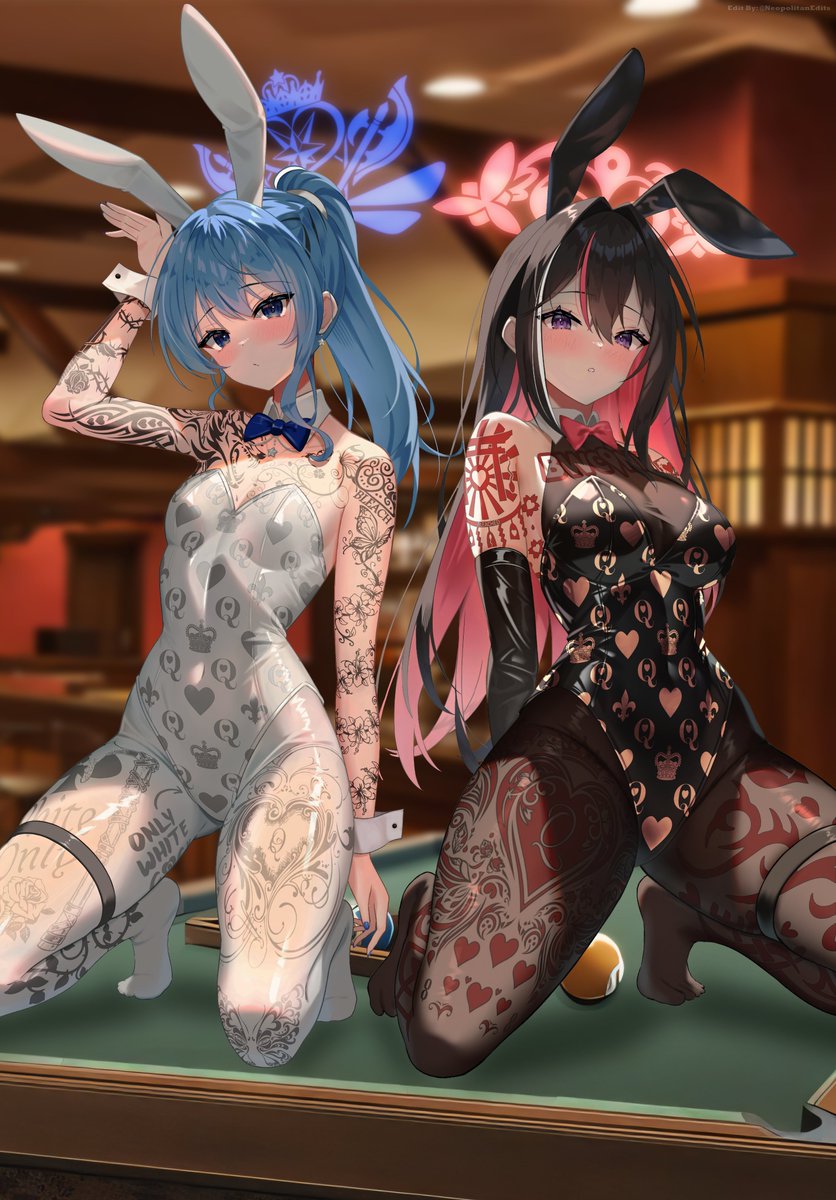 NeopolitanEdits's tweet photo. "Sorry to interrupt your game boys, but we thought you could use a break to blow off some steam~"

Artist: @\TELUscarlet

#Bleached #QOH #BleachedEdit #HoloBleached https://t.co/lbWM1gqQAS