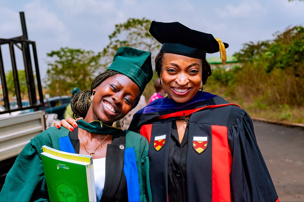 joduwole's tweet photo. Of the greatest Nigerian students!
Of the greatest gbogbo!
Of the greatest gbagba!

Such was the echo of joy from the graduating students at the 33rd Convocation of the Federal University of Agriculture, Abeokuta @FUNAABNigeria 

As a career academic and daughter of university administrators, I felt right at home, especially as I watched my daughter, Anu, join the graduating class.

My charge to the Class of 2026: Stay humble, stay curious, and make your life count.

Special thanks to the Vice-Chancellor, Professor Olusola Kehinde, for the warm invitation.

📸 @okeoluwasegunm 

#HMITI #FUNAAB #Classof2026🇳🇬