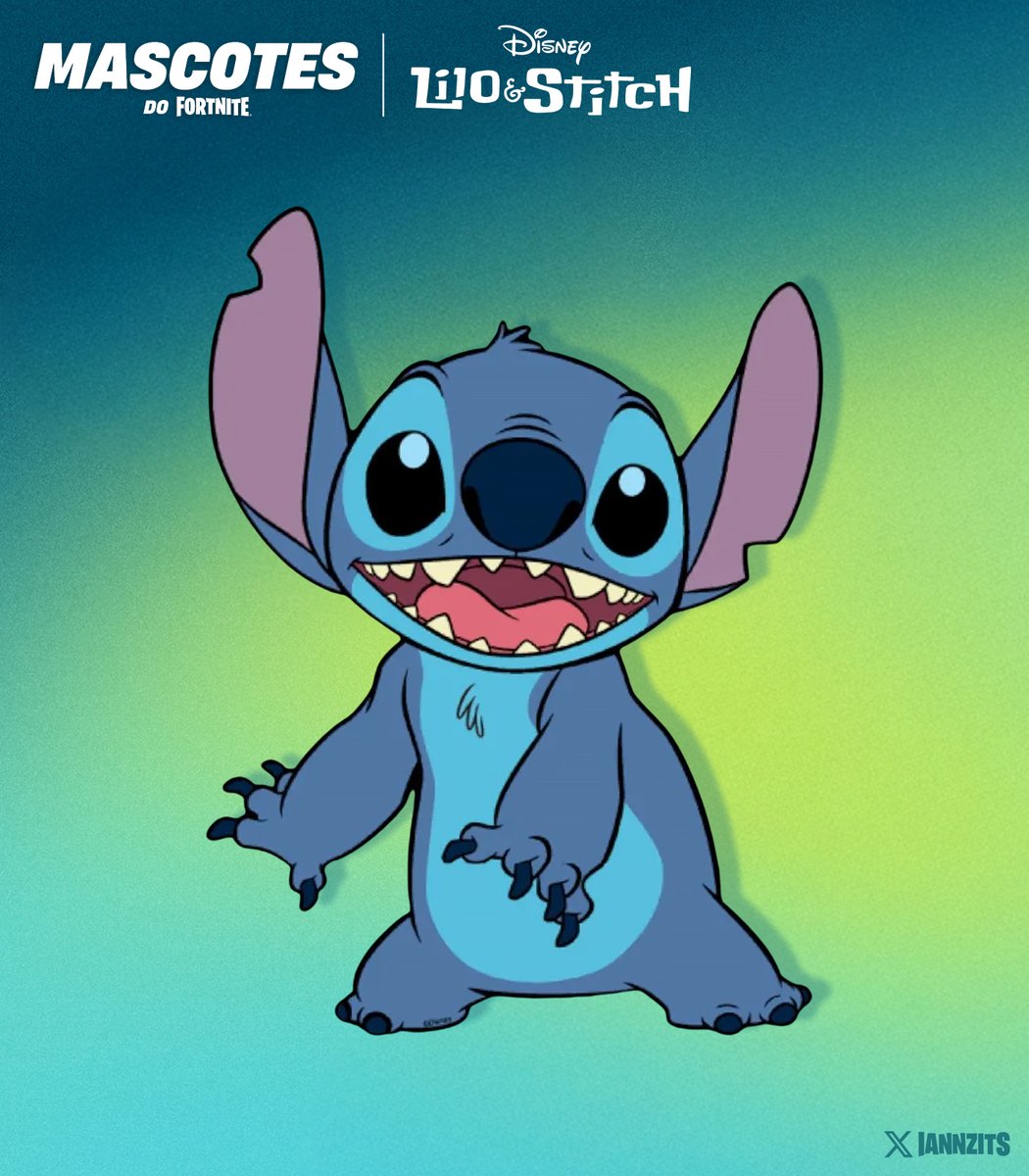 iannzits's tweet photo. 🌺 FORTNITE x LILO &amp; STITCH — Stitch, o Experimento 626 do universo de Lilo &amp; Stitch, da Disney, deve chegar em breve à Loja do Fortnite como um Mascote!

via @SpushFNBR @Loolo_WRLD https://t.co/NQn6OCXo5H