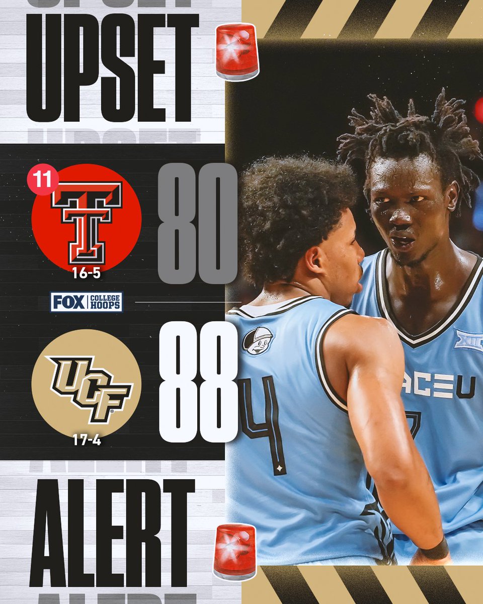 UCF takes down No. 11 Texas Tech ⚔️
