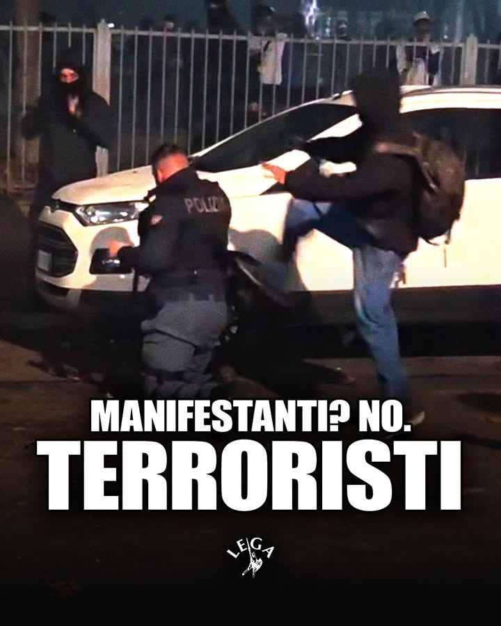 Manifestanti? No. Terroristi.
