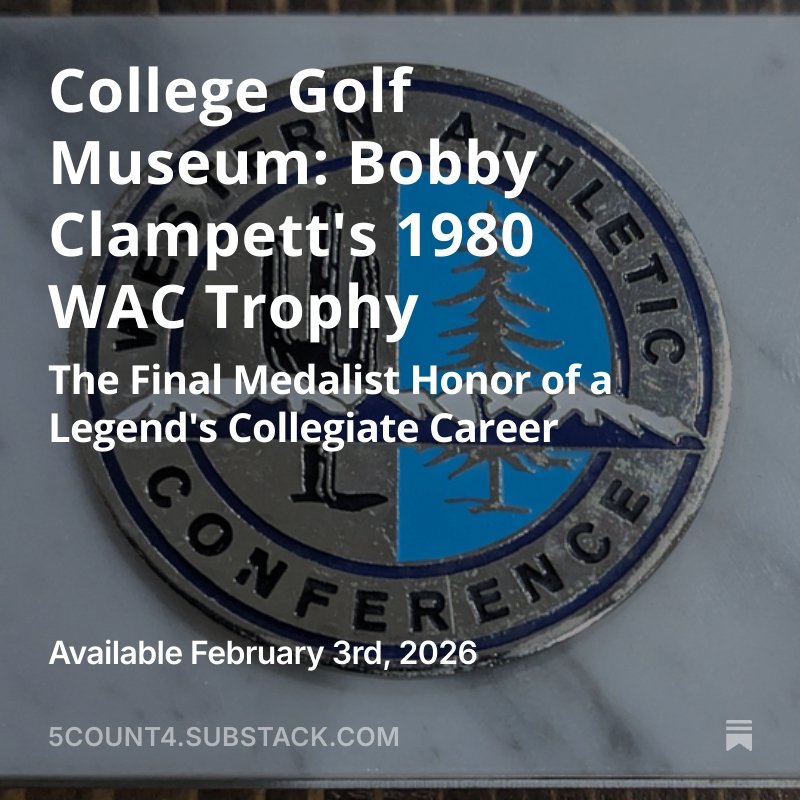 College Golf Book tweet media