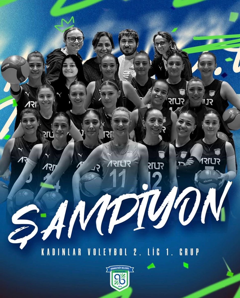 mcandaroglutr's tweet photo. Türkiye Voleybol Federasyonu Kadınlar 2. Ligi 1. Grup’ta lider olarak sezonu tamamlayan Arnavutköy Belediyespor Voleybol Takımımızı yürekten tebrik ediyorum. 

Takımımız, şimdi 1. Lig hedefiyle Play-Off Çeyrek Finallerinde mücadele edecek.

Hedefe ulaşacaklarına inancımız tam, başarılar diliyorum.👏