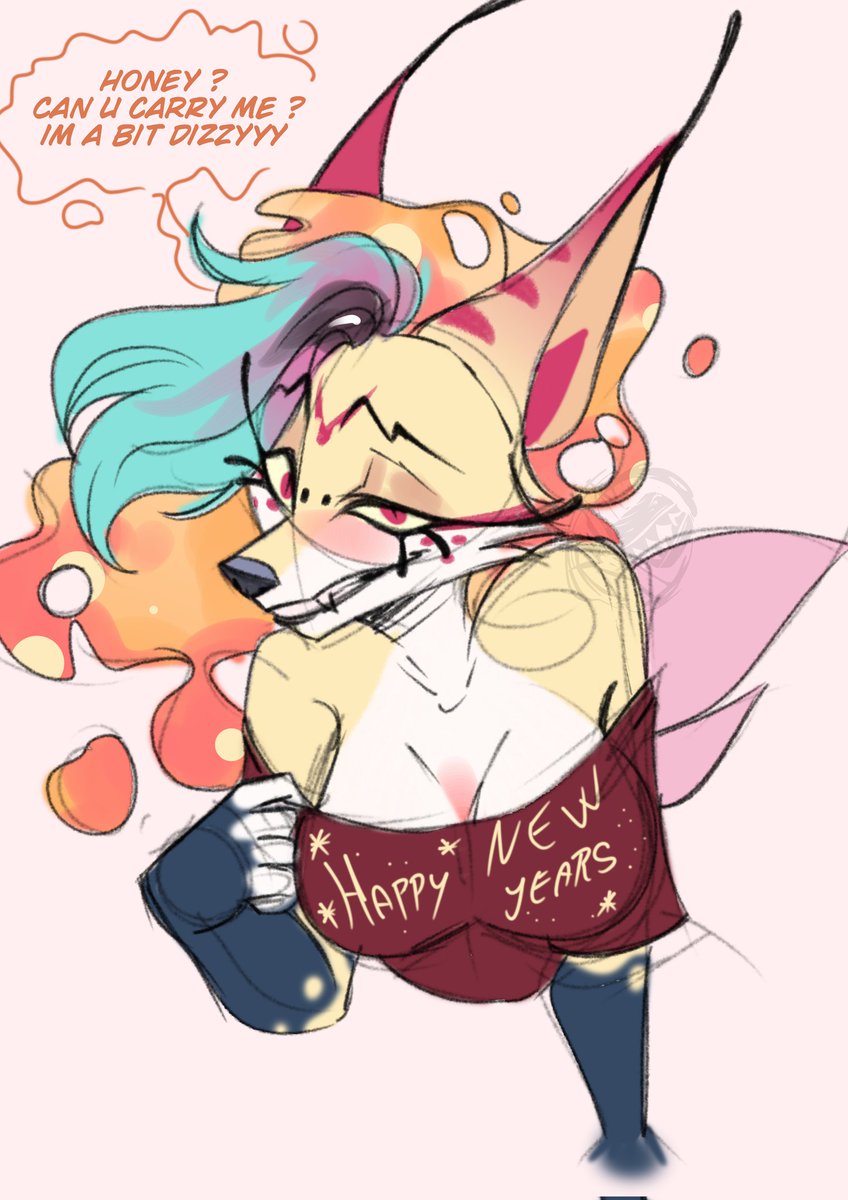 MyBoscha's tweet image. Drunk 💞
#QueenBee #helluvaboss #helluvabossfanart