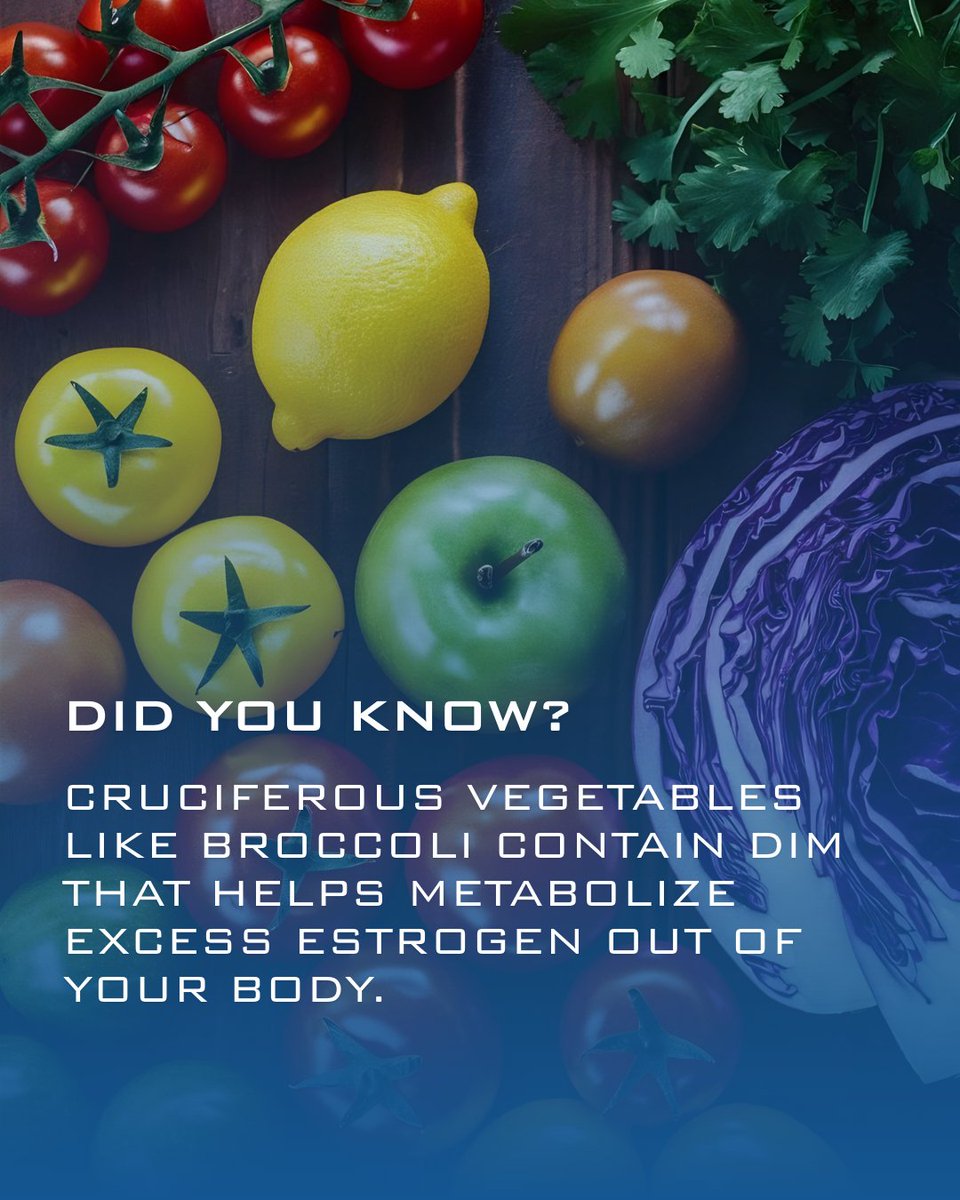 GlendaleTr38851's tweet image. Cruciferous VegetablesBroccoli isn't just fiber—it's an estrogen metabolizer. #TestosteroneOptimization #Broccoli #HormoneHealth #FunctionalFood #MensHealth #VeggiesPower #NutritionScience #HormoneBalance #HealthyEating #Superfoods #EatYourVeggies #NaturalDetox