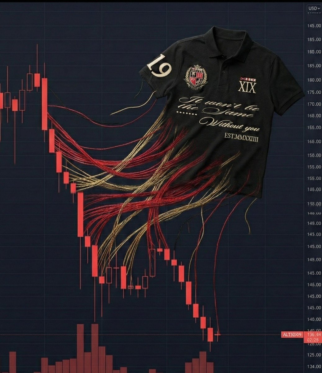 When the market bleeds, we knit. $FGM is immutable. #Criptomonedas #btc #cfx #rwa #moda <a href="/AllkaStudio/">AllkaStudio</a>