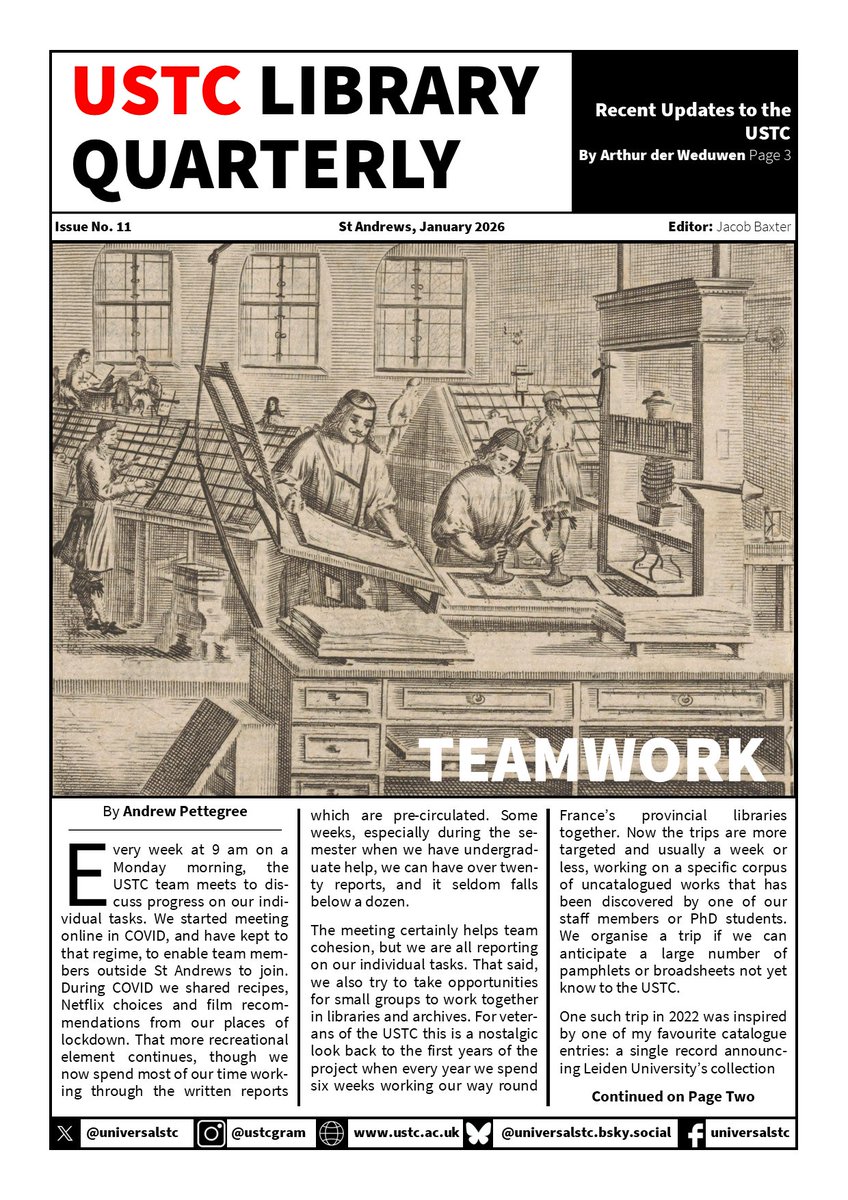 Universal Short Title Catalogue (USTC) 📖🔍 tweet media