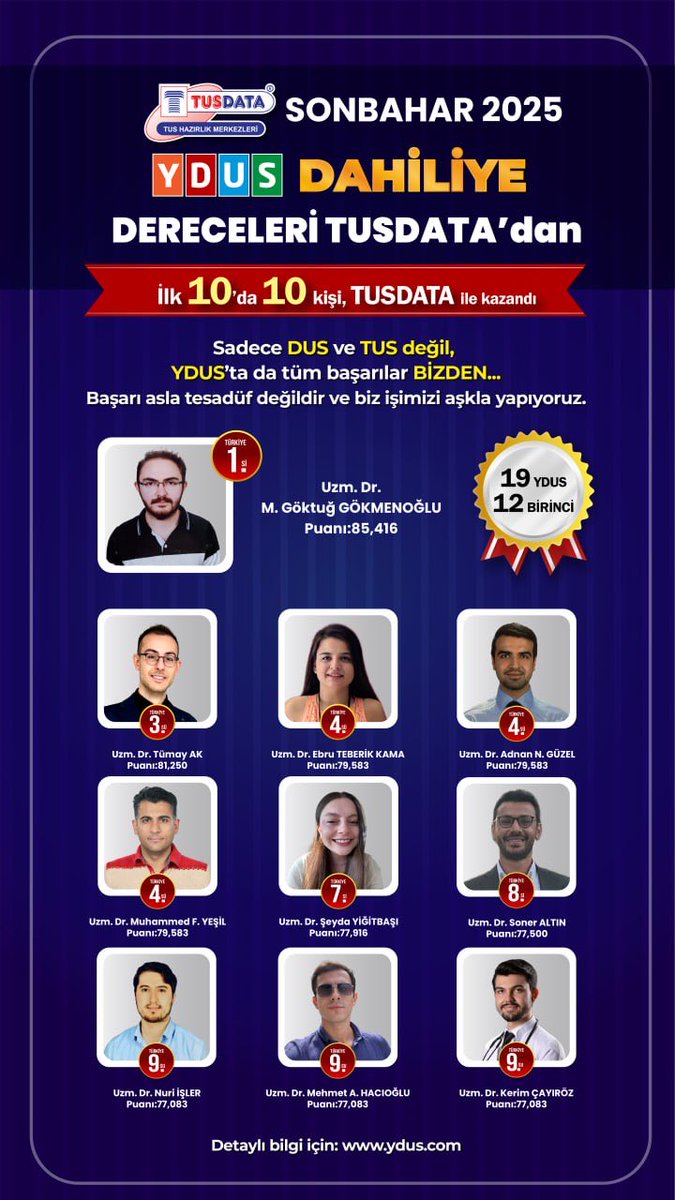 Sevgili eşim yandal dahiliye sınavında Türkiye 7. si oldu, hanemize hayırlı olsun 😁