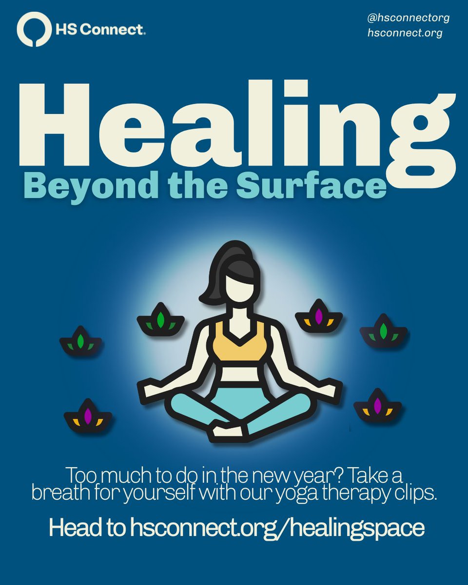 HSConnectOrg's tweet image. If the new year feels overwhelming, take a breath with our yoga therapy clips. With options like seated yoga, bed flow yoga, and more, you can move and heal in a way that feels right for you. 🧘‍♀️

#HSConnect #HidradenitisSuppurativa #HSNutrition #InflammationNation #HSCommunity
