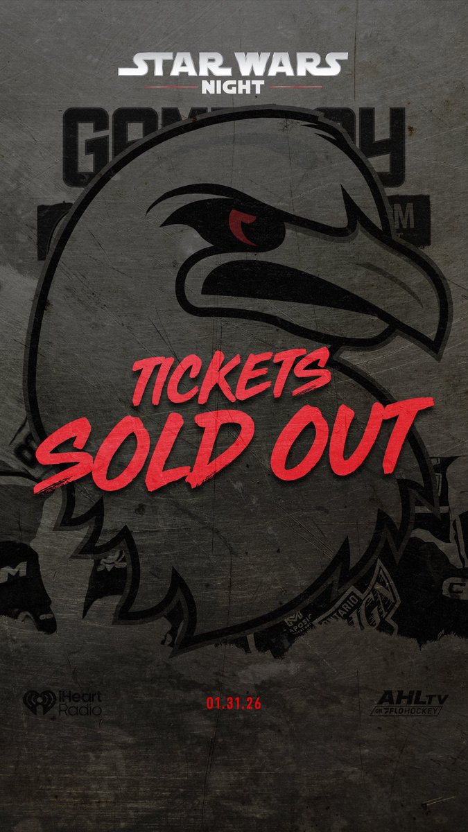 SDGullsAHL's tweet photo. WE ARE OFFICIALLY SOLD OUT!!

LETS MAKE PECHANGA ARENA THE LOUDEST PLACE IN THE GALAXY!

#LetsGoGulls https://t.co/j8Ia1UvCNb