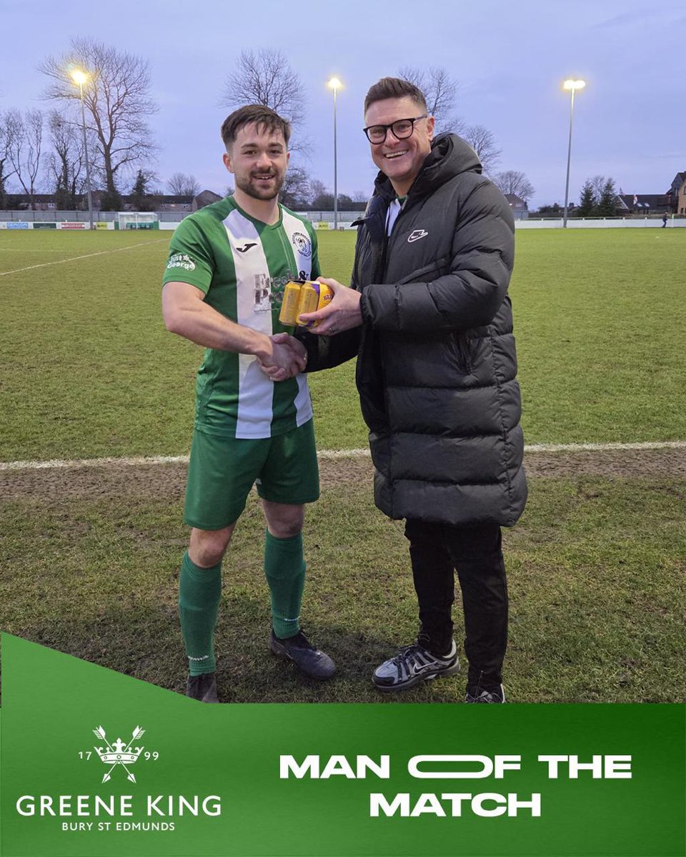 SohamTownRanger's tweet photo. 👏 Congratulations to today’s Man Of The Match Oliver Ward! Sponsored and presented by CG Consultancy.

Thanks to Greene King Brewery for the prize 🍻

#STRFC https://t.co/jQvpn7FpYP