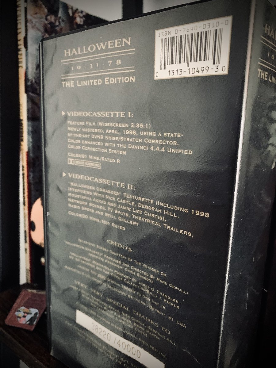 🎃 GIVEAWAY 🎃 (last day!!)

Happy New Year, Horror Fam!! Our podcast is giving away a thrifted Special Edition 1978 Classic ‘Halloween’ Double VHS 🔪

To enter: Subscribe to our YouTube channel (linked in bio), Like, and Repost! 😈

Ends: Jan 31th, 11:00pm EST 🕚

⬇️ Important