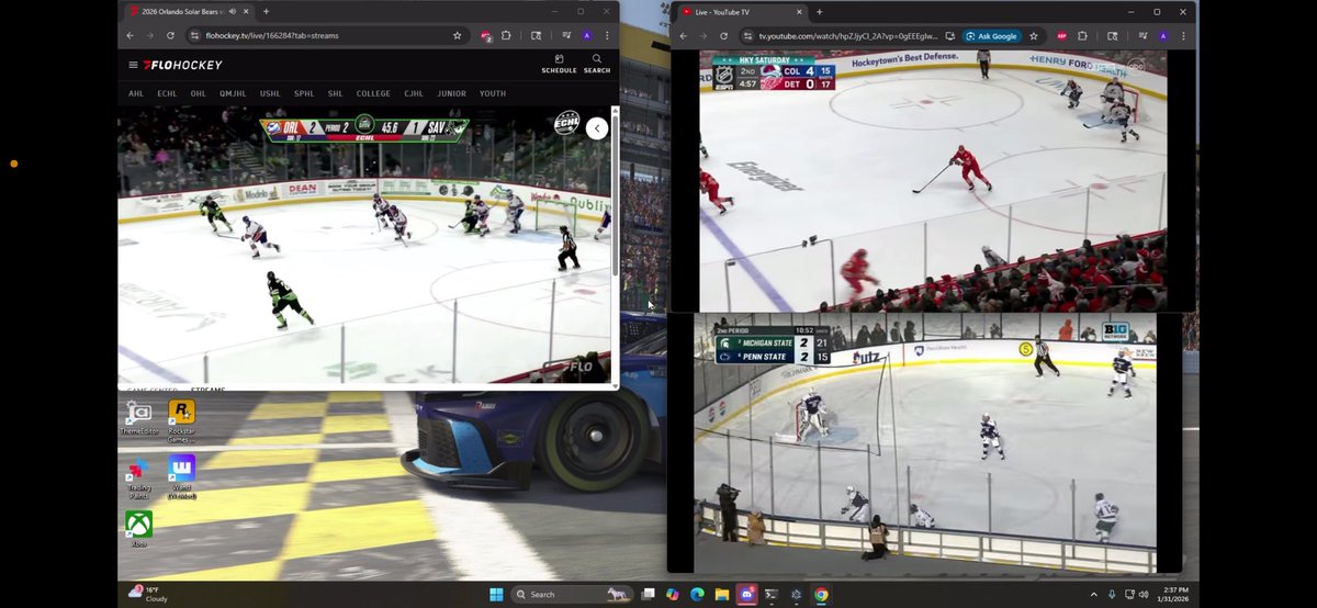 Back on our multiview bs

(Go Solar Bears! Yay ABC hockey! Yay outdoor hockey!)