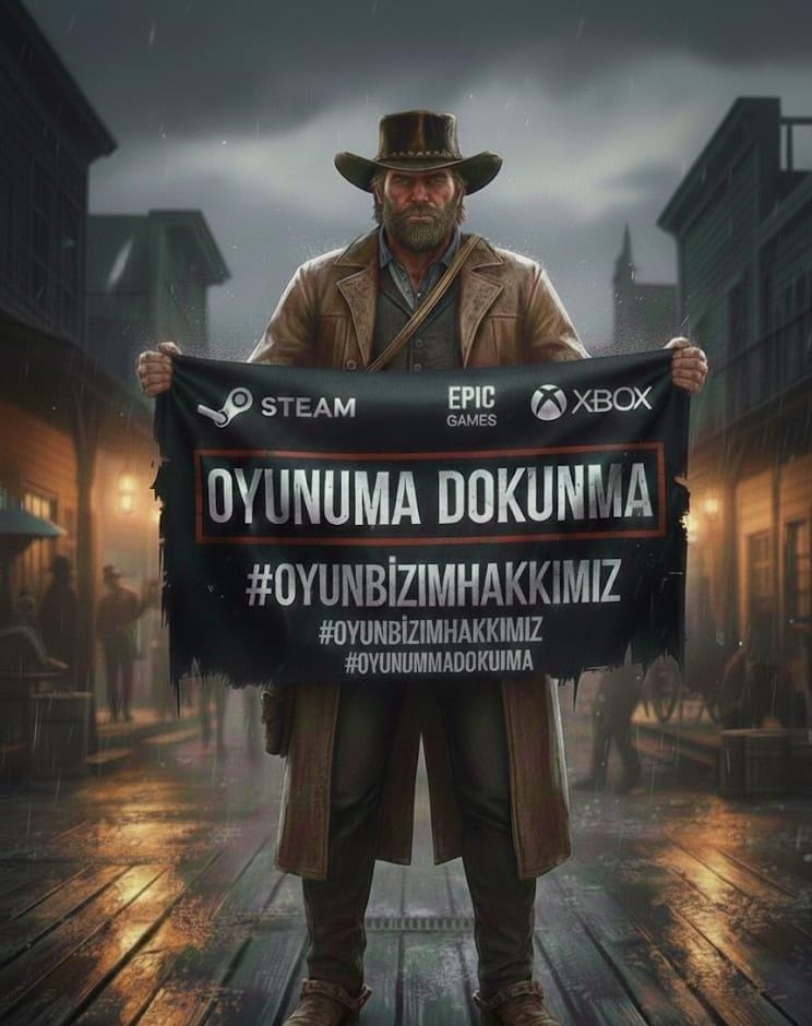 #OYUNUMADOKUNMA
#OYUNBİZİMHAKKIMIZ