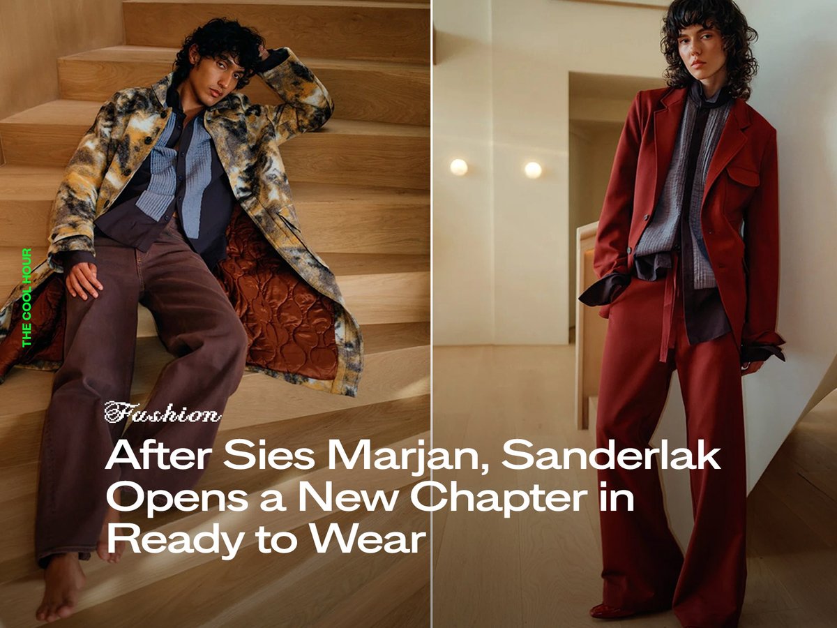 TheCoolHour's tweet image. Sanderlak shows a new side of ready to wear with seasonal work tied to real places and personal history from designer Sander Lak. 

thecoolhour.com/after-sies-mar…

#Sanderlak #ReadyToWear #DesignStory