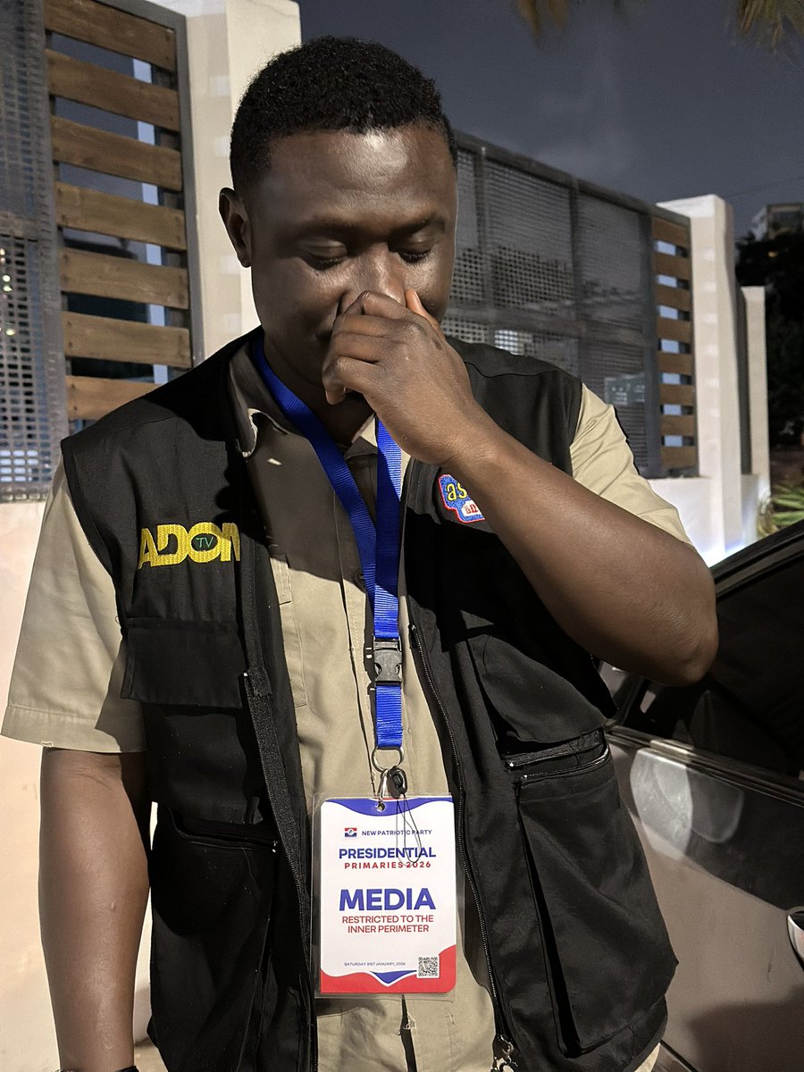 I covered the NPP National Election today, where Dr Mahamudu Bawumia emerged as the winner.

As External Affairs Officer of the University of Media, Arts and Communications, I was honoured to be part of this important national event.

#NPPDecides
#ElectionCoverage
#ekosiisen