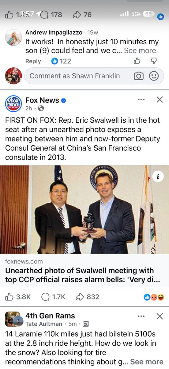 Peterjohnson816's tweet photo. @RepSwalwell @RepDanGoldman I see that you are again doing business with the Chinese government. You are a traitor https://t.co/9EHO6qnNOj