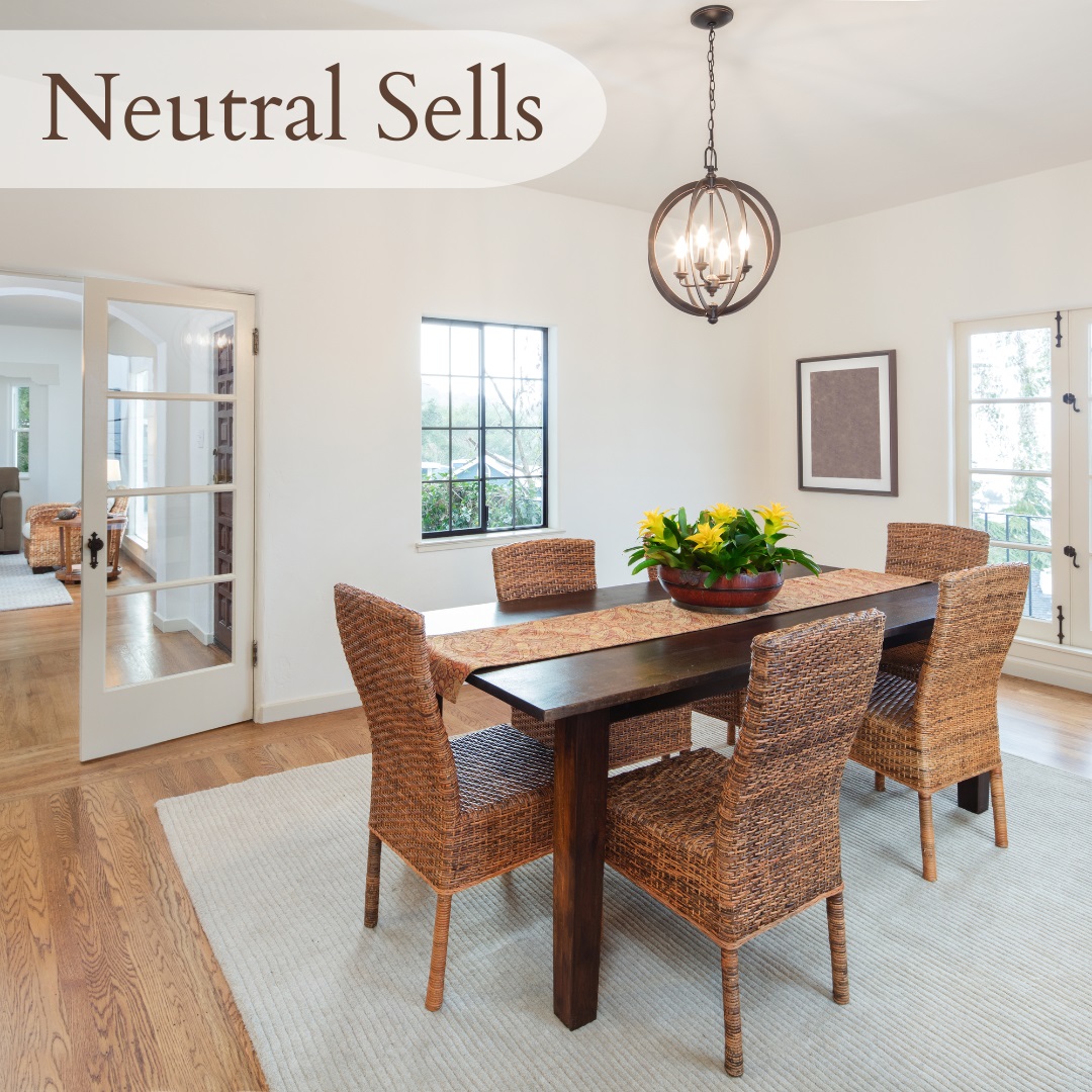 ShayTheRealtor's tweet photo. When staging your home, it's important to choose neutral colors. You want buyers to imagine themselves living in your home with their own décor sense. https://t.co/XLnNcYNBcD