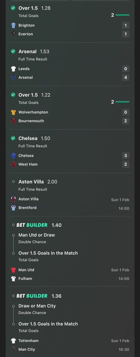Roll on the sunday Premier League fixtures👀🤞