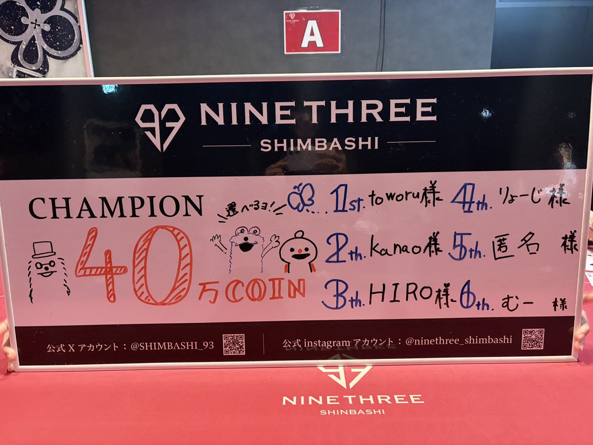 選べる40万コイン保証×SPADIEサテ‼️早割最大¥3,000割引‼️フリップ無料‼️】 🏆 toworu 様 🏆 🥈 kanao 様 🥉  HIRO様 🏅 りょーじ 様 🏅 匿名様 🏅 むー様 皆様おめでとうございます🎉