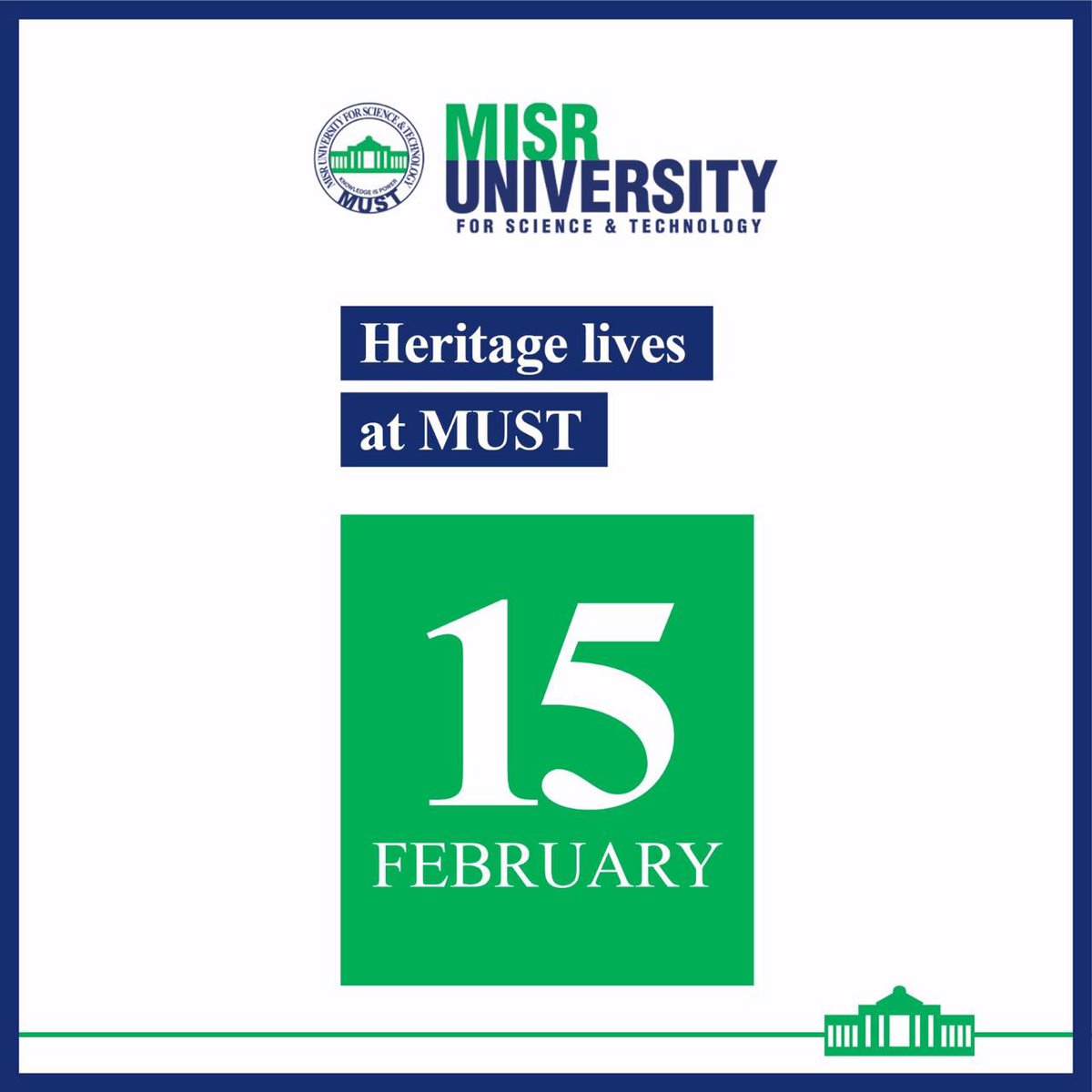 Misr University for Science & Technology tweet media