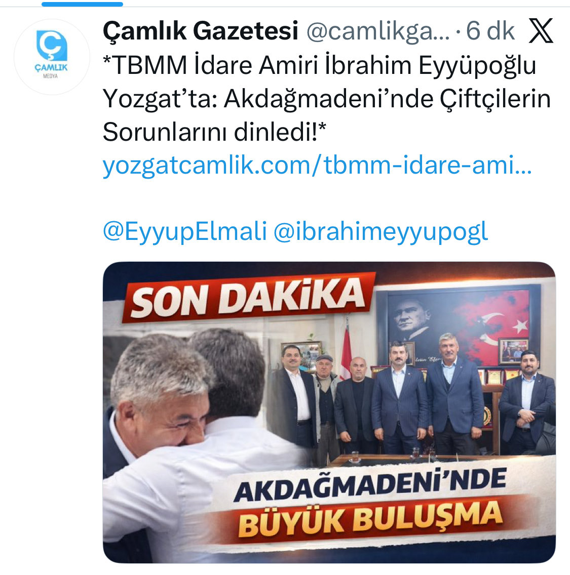 EyyupElmali's tweet photo. Ziraat odamızı ziyaretimize gelen Şanlıurfa milletvekilimiz TBMM idare Amiri sayın İbrahim EYYÜPOĞLU Şanlıurfa halliliye belediye başkanımız sayın Mehmet CANPOLAT nazik ziyaretleri için teşekkür ediyorum https://t.co/df0gcSwFzn
