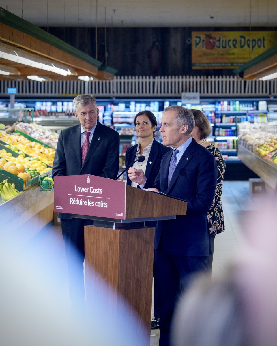 Groceries have been putting more pressure on household budgets since the pandemic, especially lower income households.

That’s why we introduced the new Groceries and Essentials Benefit this week — to help make life more affordable for more than 12 million Canadians.