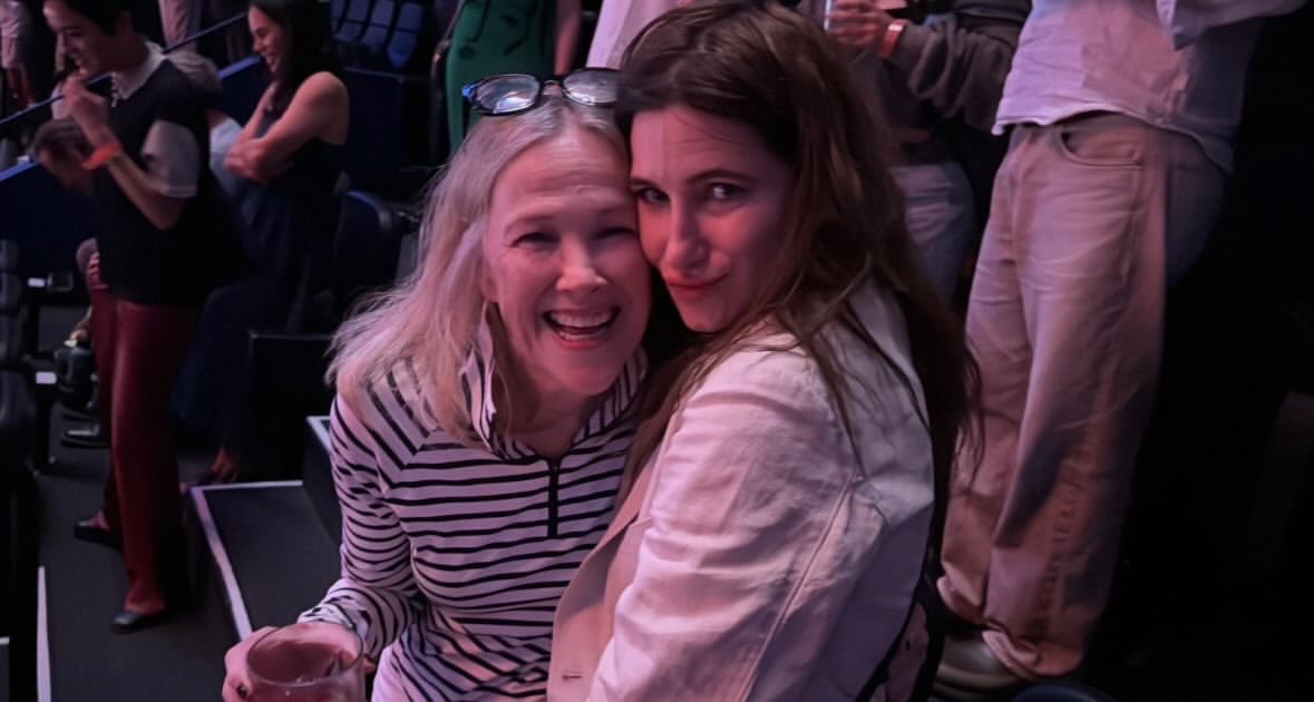Kathryn Hahn pays tribute to Catherine O’hara:

“Dearest Catherine: Your legacy is kindness and goodness. You inspired me at every single turn, as an artist and a human. I could barely formulate a sentence around you, I admired you so much. Thank you, @/chasesuiwonders, for this