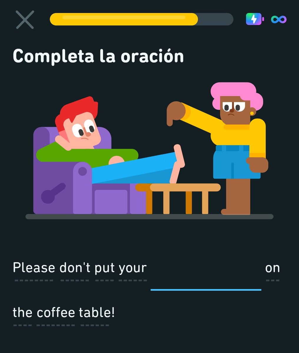 Oe Vlad, no sabía que tenías un cameo en el Duolingo