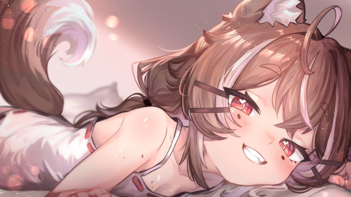 hey..!
you slept in, silly~! wake up~~ ☀️