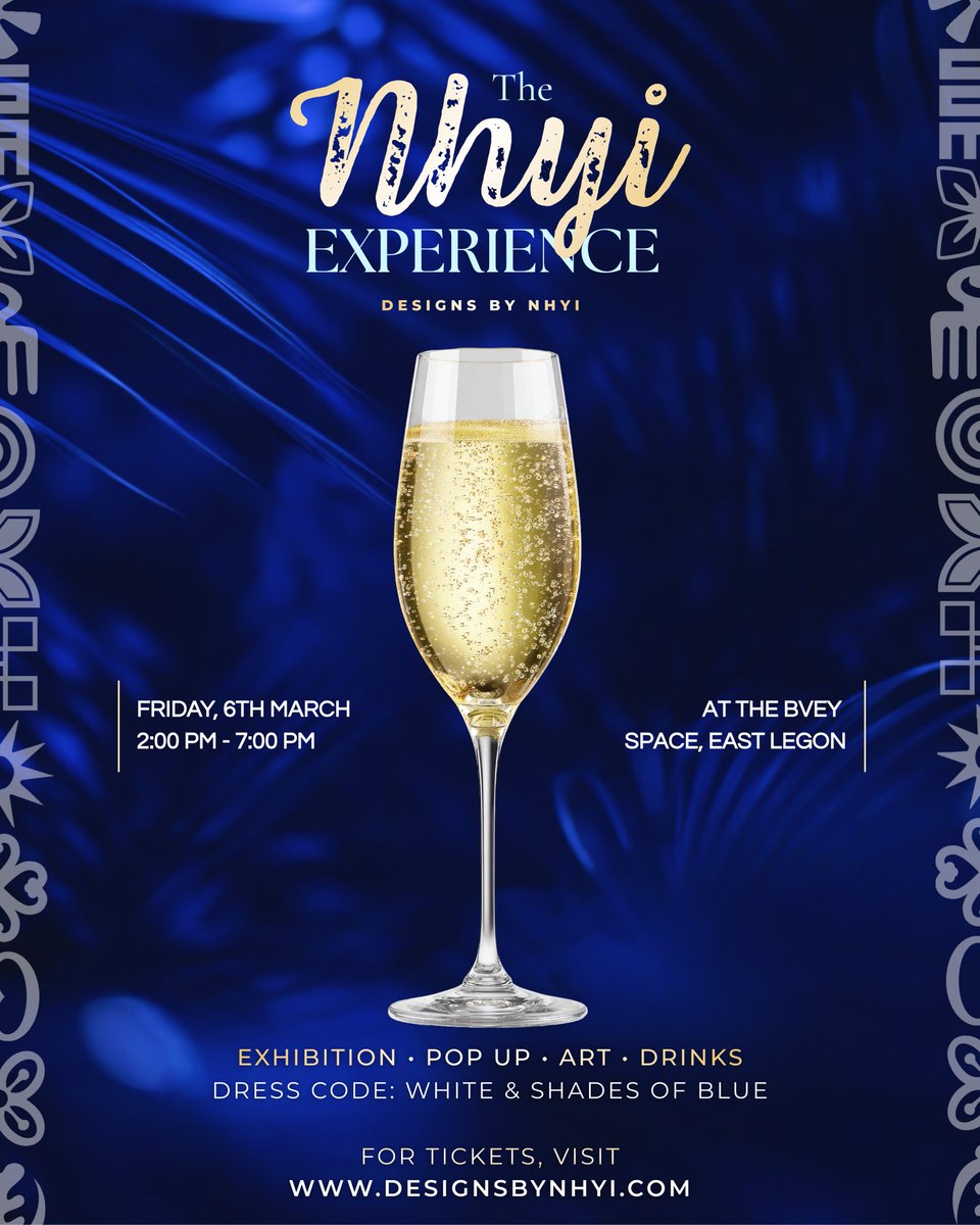 We’re hosting our first ever in-person  event and can’t wait to see you! Come through for a graphic design exhibition, pop-up, art, complimentary drinks &amp; finger foods. Grab your tickets: designsbynhyi.com