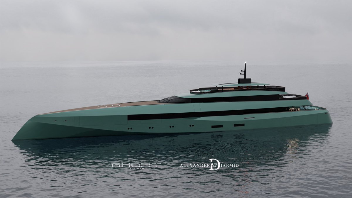 McDiarmidDesign's tweet image. Build Lighter, Build Better ✅
Build Greener 🌱
All Aluminum ♻

LOA: 80m / 260' 💚

- Wave-piercing hull by Naval Design Works
- Heliport for AH145 
- Foredeck sunken lounge
- Two 10m / 32' tenders

#boat #yacht #yachts #yachting #superyacht