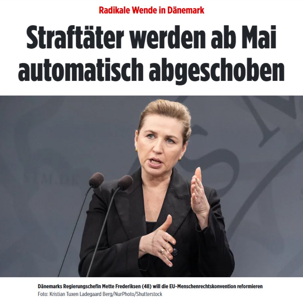 libertas_HH's tweet image. Warum schafft es Dänemark
Eine Regierung aus Sozialdemokraten und Liberalen
konsequente Migrationsgesetze durchzusetzen
während Deutschland daran komplett scheitert

Die Antwort ist unbequem
Dänemark stellt den Rechtsstaat über Ideologie
Deutschland stellt Ideologie über den…