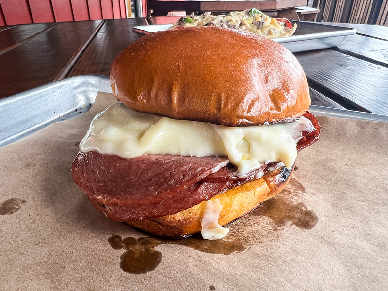 An Anthony Bourdain favorite sandwich is appearing on Texas barbecue joint menus. All hail Mortadella! houbbq.com/blog/anthony-b…