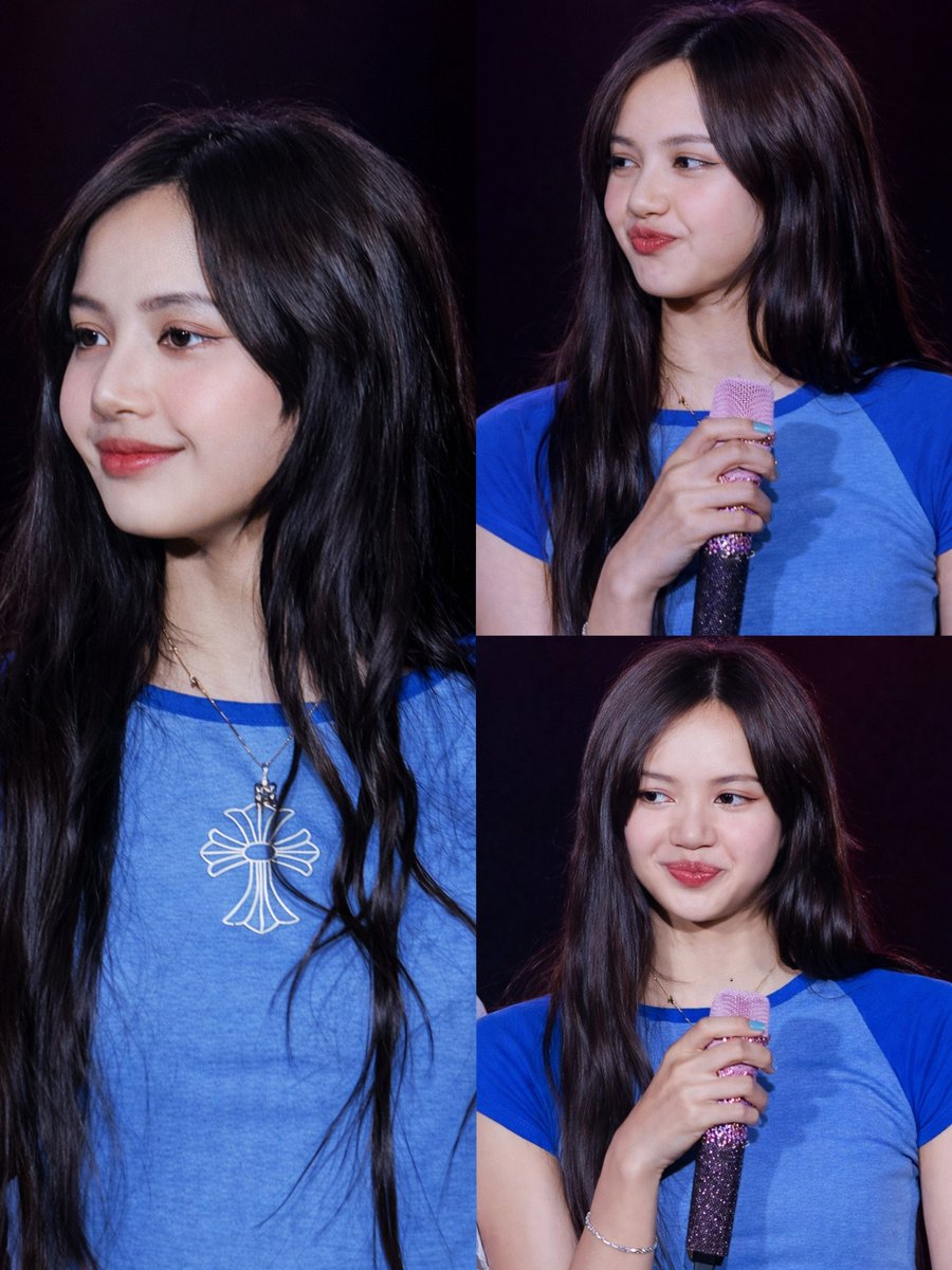 PopKmmm68917's tweet image. #LISA without bangs 😋