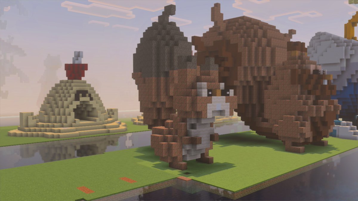 sleinyboy's tweet photo. Skwovet
#pokemon #minecraft #pokemonart #pokemonfanart #minecraftbuilds #minecraftbuild #pokemonminecraft #pokemonstatue #pixelmon #cobblemon #3dpokemonart #minecraftcreations #skwovet #ホシガリス https://t.co/ArFRvD5Ji2