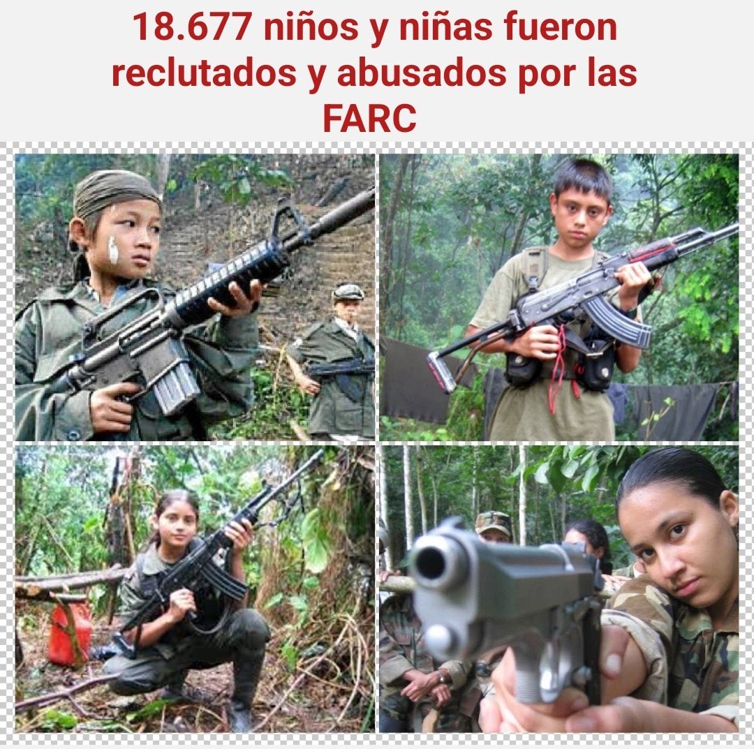 18.677 niños y niñas fueron reclutados y abusados por el partido político de Iván Cepeda.